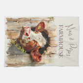 Nan & Pop's Farmhouse Cute Country Farm Theedoek (Horizontaal)