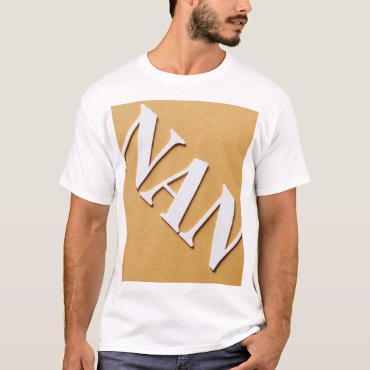 NAN Tamil Neon Typografie T-Shirt  (Voorkant)