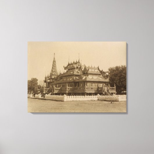 Nan-U Human-Se, Shwe-Kyaung Canvas Afdruk (Voorkant)