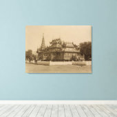 Nan-U Human-Se, Shwe-Kyaung Canvas Afdruk (Insitu (Houten vloer))