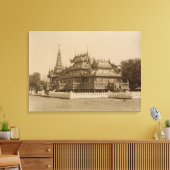 Nan-U Human-Se, Shwe-Kyaung Canvas Afdruk (Insitu (Woonkamer))