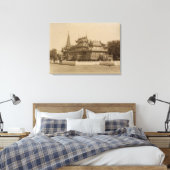 Nan-U Human-Se, Shwe-Kyaung Canvas Afdruk (Insitu (Slaapkamer))