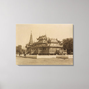 Nan-U Human-Se, Shwe-Kyaung Canvas Afdruk