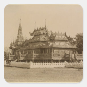 Nan-U Human-Se, Shwe-Kyaung Vierkante Sticker