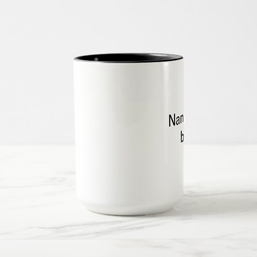 Nan weet het best mok (Midden)