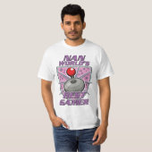 Nan World's beste gamer retro logo T-shirt (Voorkant volledig)