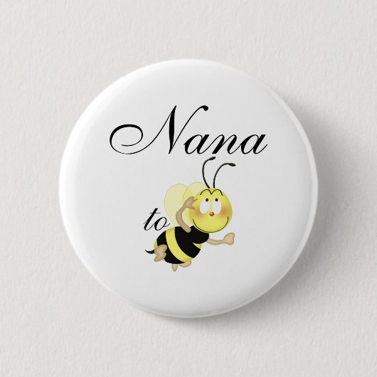 Nana 2 be ronde button 5,7 cm (Voorkant)