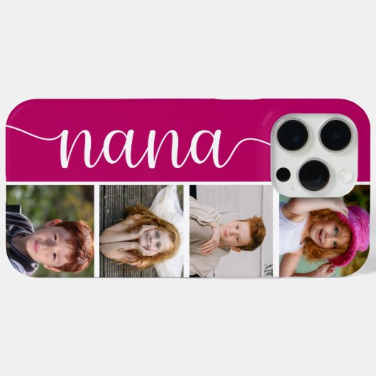Nana 4 foto Case-Mate iPhone case (Achterkant (horizontaal))