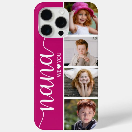 Nana 4 foto Case-Mate iPhone case (Achterkant)