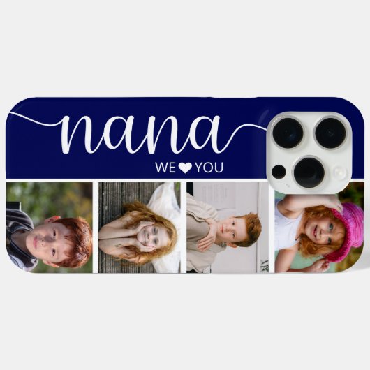 Nana 4 foto Case-Mate iPhone case (Achterkant (horizontaal))