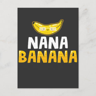 Nana Banana Grandmoeder Funny Grandma Briefkaart