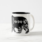 Nana Beer T-shirt Tweekleurige Koffiemok (Voorkant rechts)