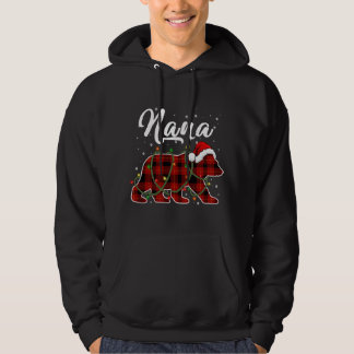 Nana Beer Xmas Red Pset Matching Family Kerstmis Hoodie