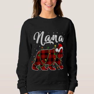 Nana Beer Xmas Red Pset Matching Family Kerstmis Trui