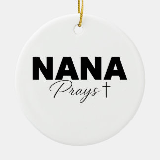 Nana Bidt 2026 Aandenken Keramisch Ornament