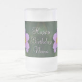 Nana Birthday Frosted Mok door Janz (Center)