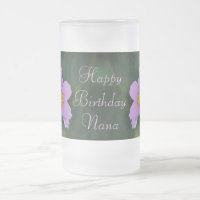 Nana Birthday Frosted Mok door Janz