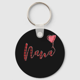 Nana Birthday Kerstmis Grandma Buffalo Plays Sleutelhanger