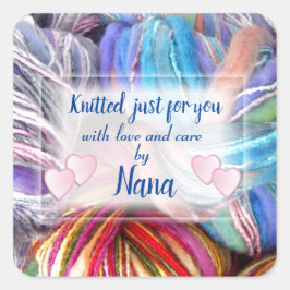 Nana breit vierkante sticker