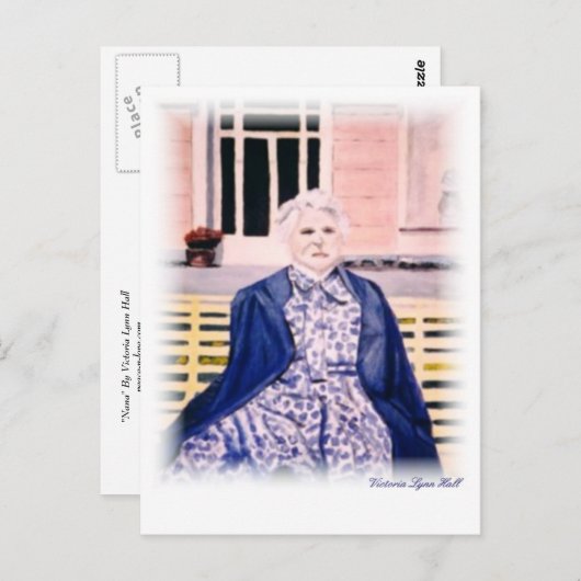 "Nana"-Briefkaart Briefkaart (Voorkant / Achterkant)