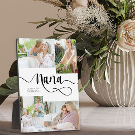 Nana Calligraphy 4 Photo Tabletop Plaque Fotoplaat