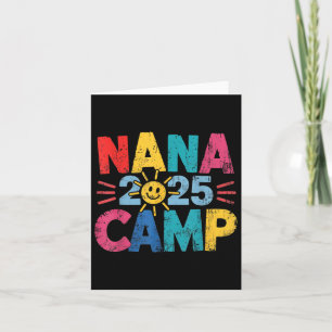 Nana Camp 2025 Familie Vakantie Zomer Camping Crew Kaart