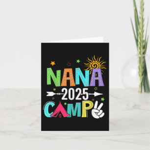 Nana Camp 2025 Familie Vakantie Zomer Camping Crew Kaart