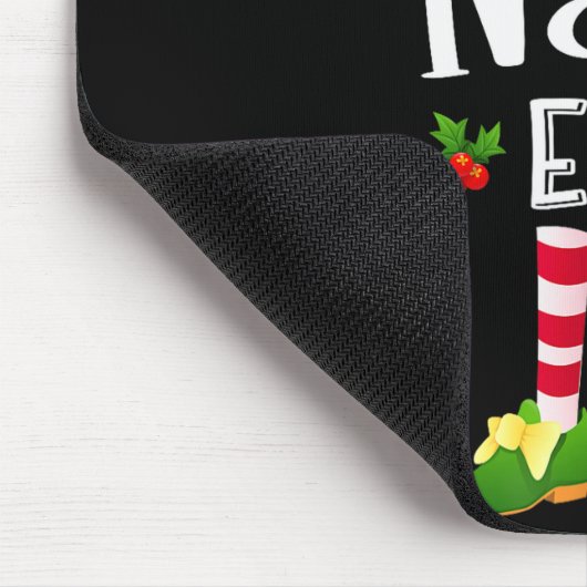 Nana Christmas Elf Matching Pajama X-mas Party Muismat (Hoek)