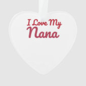 Nana Christmas Ornament (achterkant)