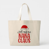 Nana Claus-56768 Grote Tote Bag (Achterkant)