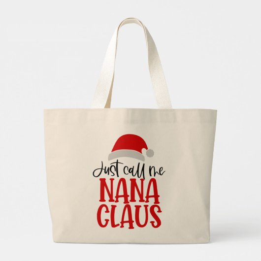 Nana Claus-56768 Grote Tote Bag (Achterkant)