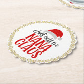 Nana Claus-56768 Kartonnen Onderzetters (Gekanteld)
