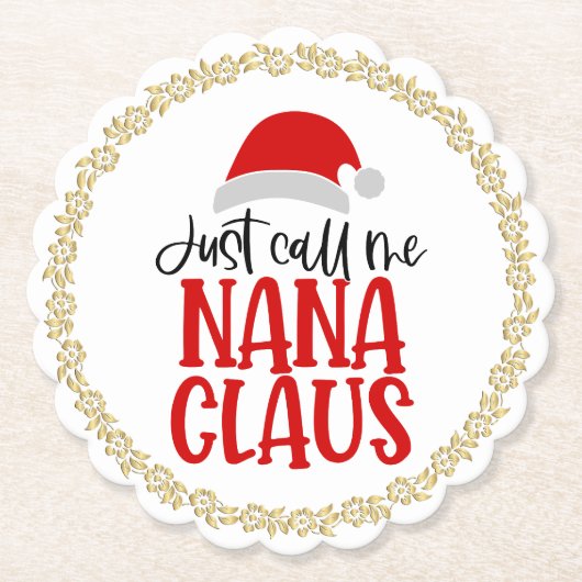 Nana Claus-56768 Kartonnen Onderzetters (Voorkant)