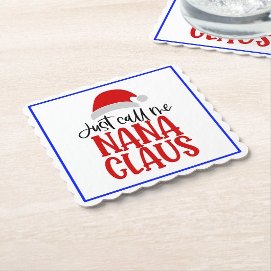 Nana Claus-56768 Kartonnen Onderzetters (Gebogen)