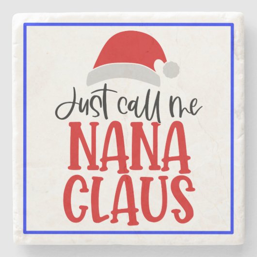Nana Claus-56768 Stenen Onderzetter (Voorkant)