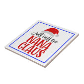 Nana Claus-56768 Tegeltje (Zijkant)