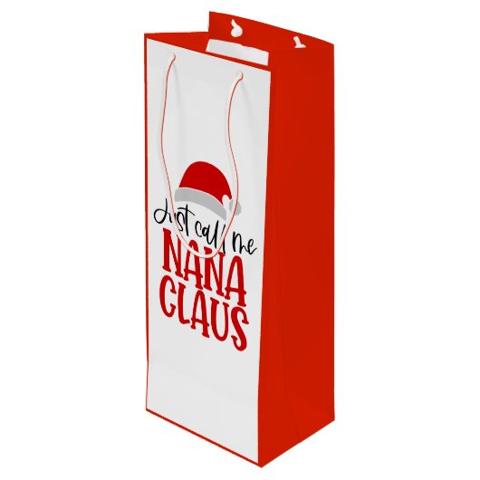 Nana Claus-56768 Wijn Cadeautas (Achterkant Gekanteld)