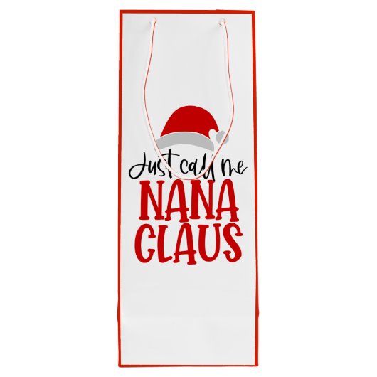 Nana Claus-56768 Wijn Cadeautas (Achterkant)