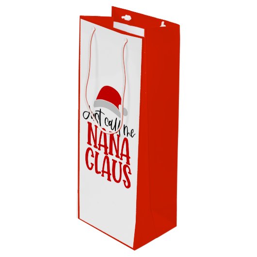 Nana Claus-56768 Wijn Cadeautas (Voorkant Gekanteld)