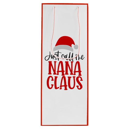 Nana Claus-56768 Wijn Cadeautas (Voorkant)