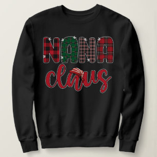 Nana Claus Familie Bijpassende Kerstmis Outfit Trui