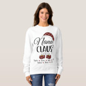 Nana Claus Gift voor Kerstmis Trui (Voorkant volledig)