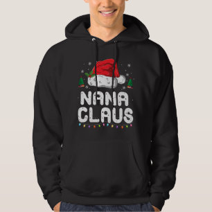 Nana Claus Kerst Kleding Familie Matching Kerst Hoodie