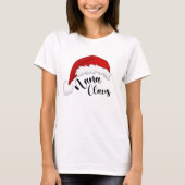 Nana Claus kerstkerstkerstman T-Shirt (Voorkant)