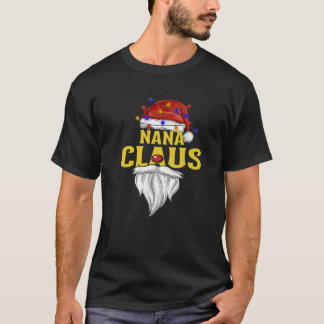 Nana Claus Kerstmis familie Pajama komt overeen T-shirt