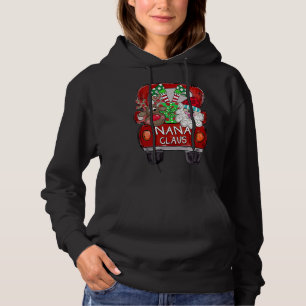 Nana Claus Kerstmis - Rendieren en Sinterklaas Hoodie