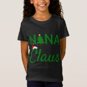 Nana Claus - Papa Claus Baby Claus Mama Claus Paj T-shirt (Voorkant)