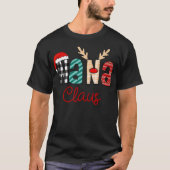 Nana Claus Rendier Christmas T-shirt (Voorkant)