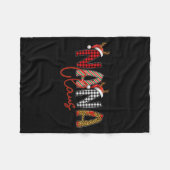 Nana Clause, Nana Christmas Shirt, Nana Santa Clau Fleece Deken (Voorkant (Horizontaal))