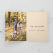 NANA Custom Vibrant Bloemen Foto Moederdag Kaart (Binnen)